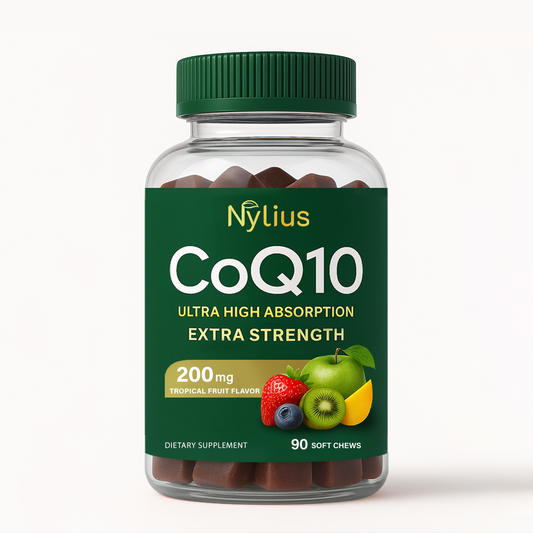 Nylius Ultra CoQ10, 200mg Softgels