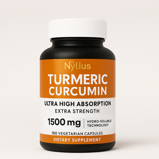 Nylius Extra Strength Turmeric Curcumin Complex, 1000mg