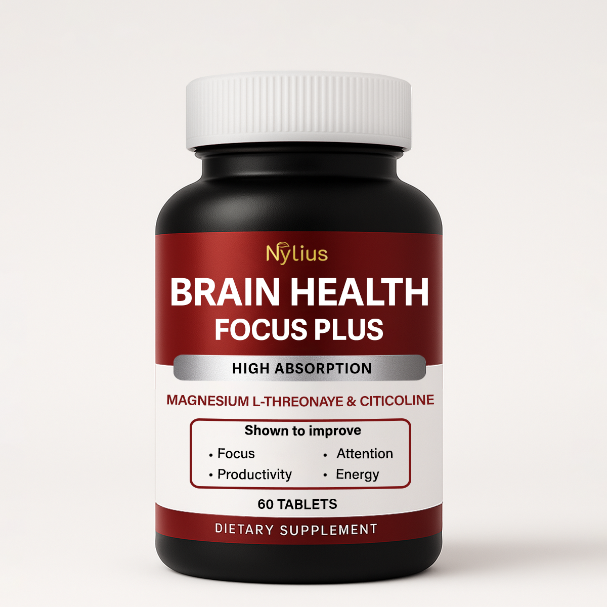 Nylius Brain Health - Focus Plus