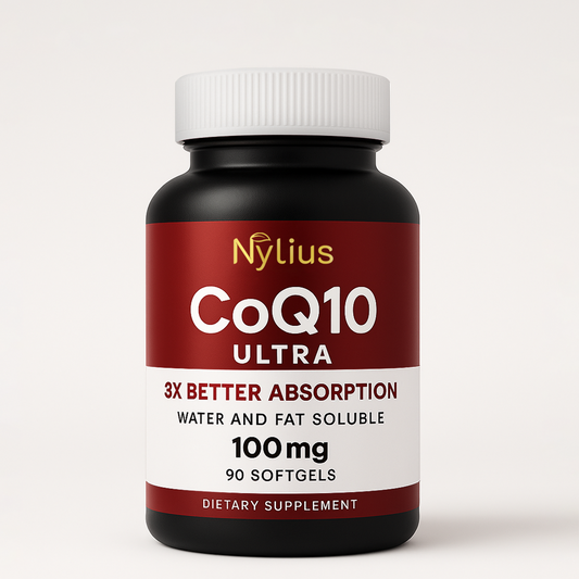 Nylius Ultra CoQ10, 100mg Softgels
