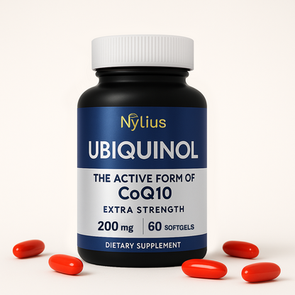 Nylius Ubiquinol Extra Strength, 200 mg