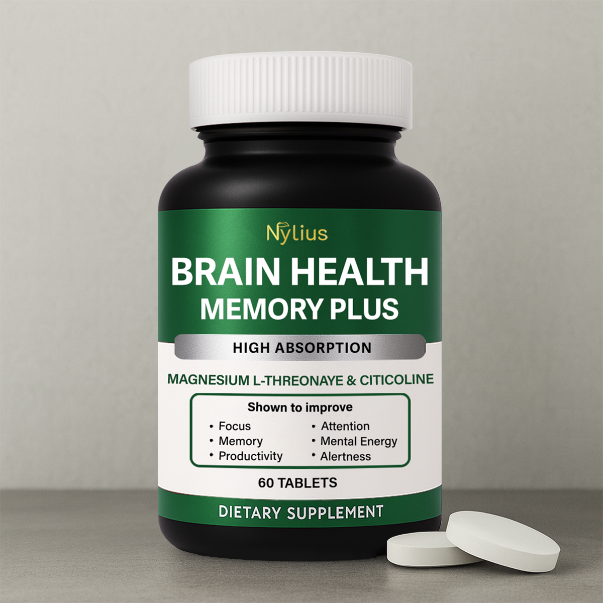 Nylius Brain Health - Memory Plus